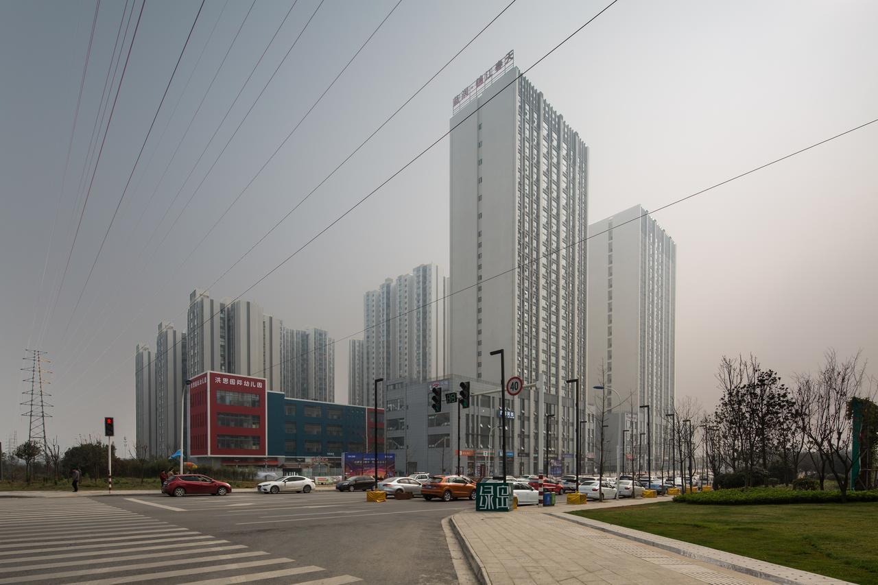 Chengdu Puli Spring Hotel Exterior foto